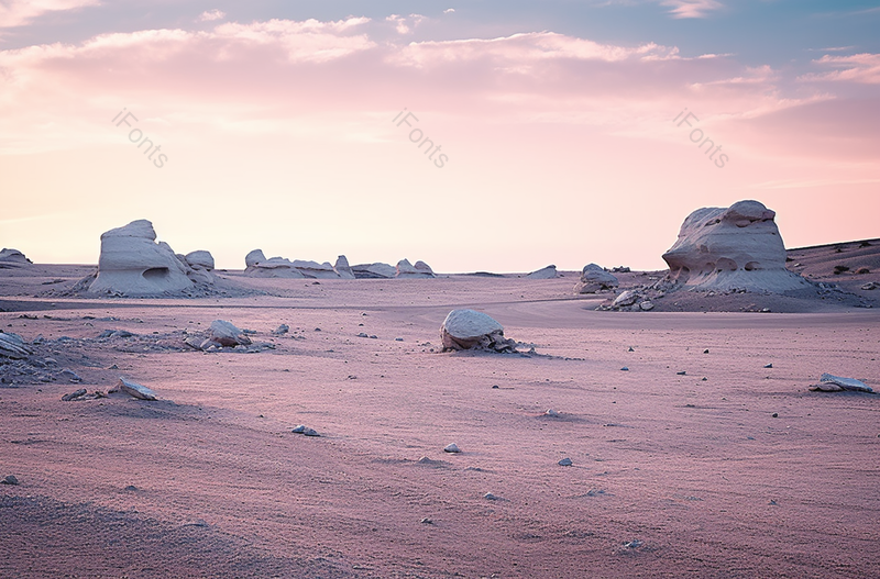 彩云下的雅丹戈壁滩,高清,摄影图,摄影图片,图片大全,摄影图免费下载